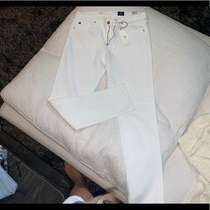 AG White Prima Cigarette Leg - New without tags